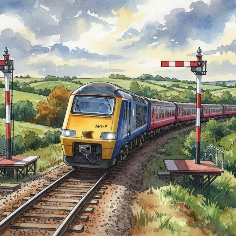 APT-P Tilting Train — Heritage train operated by Heritage Railways