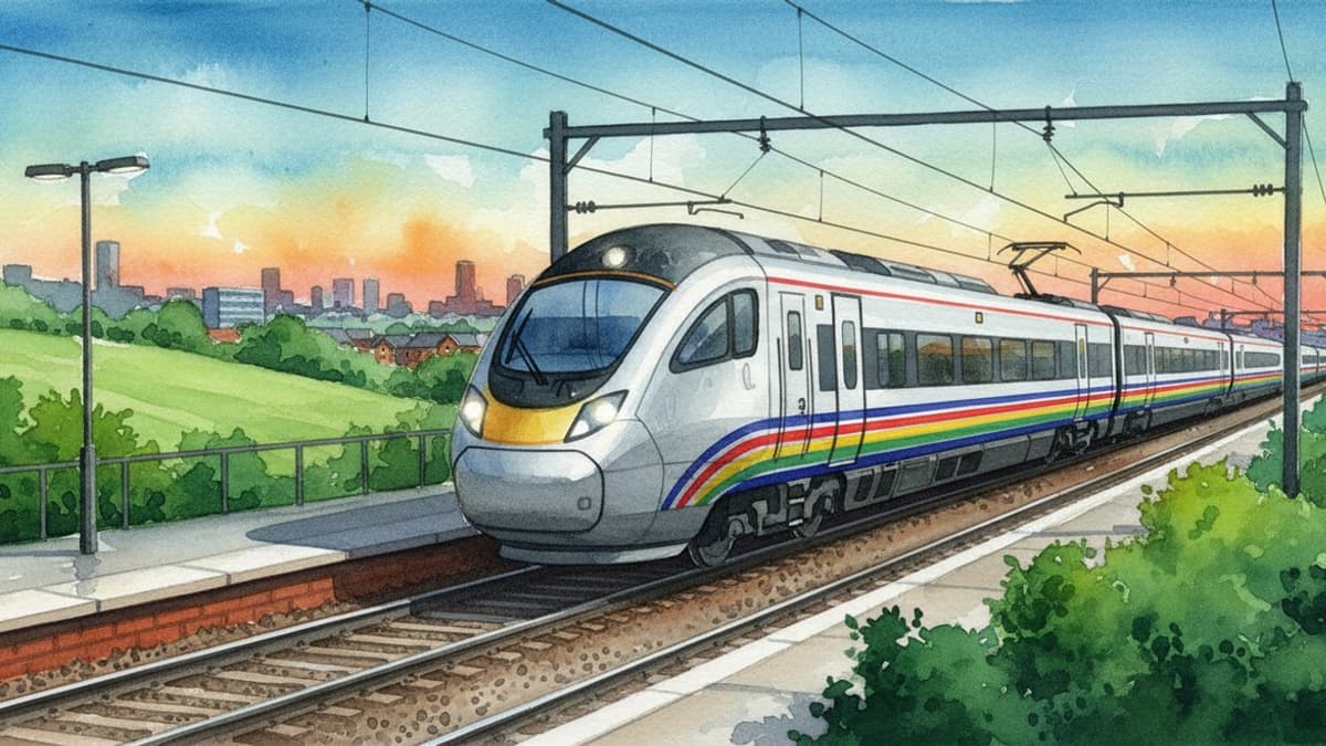 Rainbow Express — Electric train operated by Fun Line Express