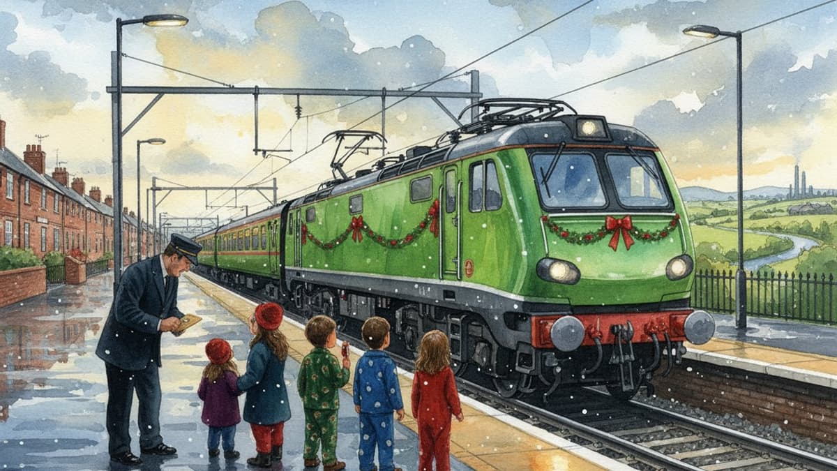 Superhero Express — Electric train operated by Fun Line Express