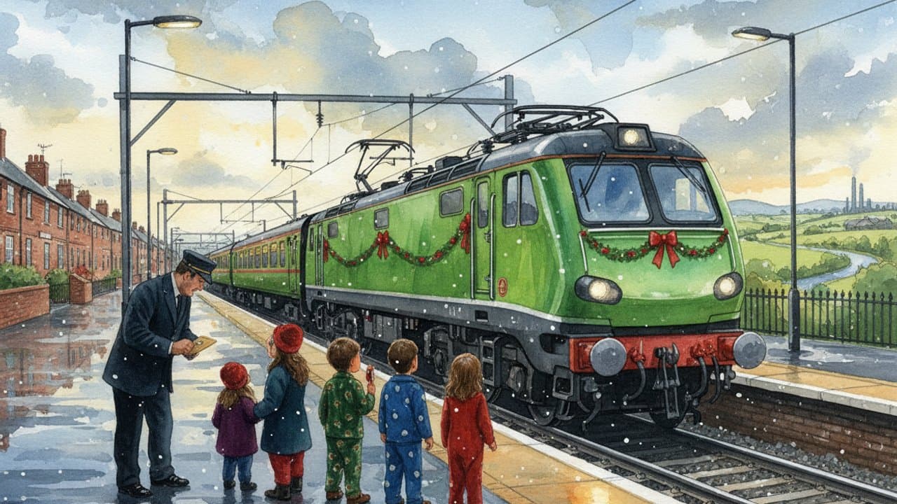 Superhero Express — Electric train operated by Fun Line Express