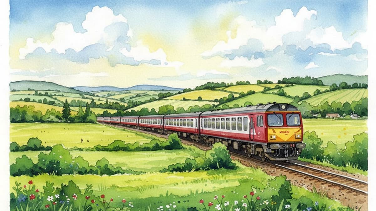 KiwiRail Scenic Journeys — Diesel train operated by KiwiRail