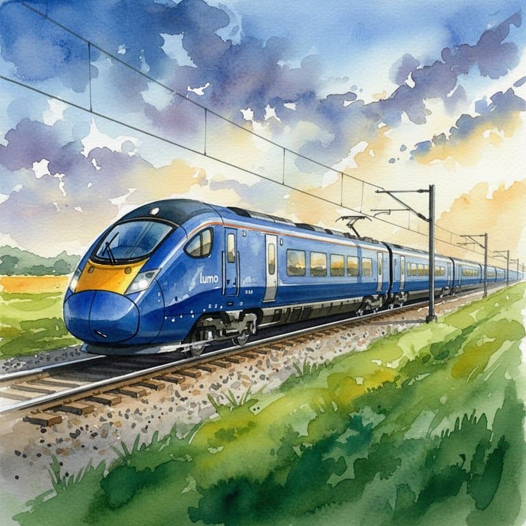 Class 803 Lumo — Electric train operated by Lumo