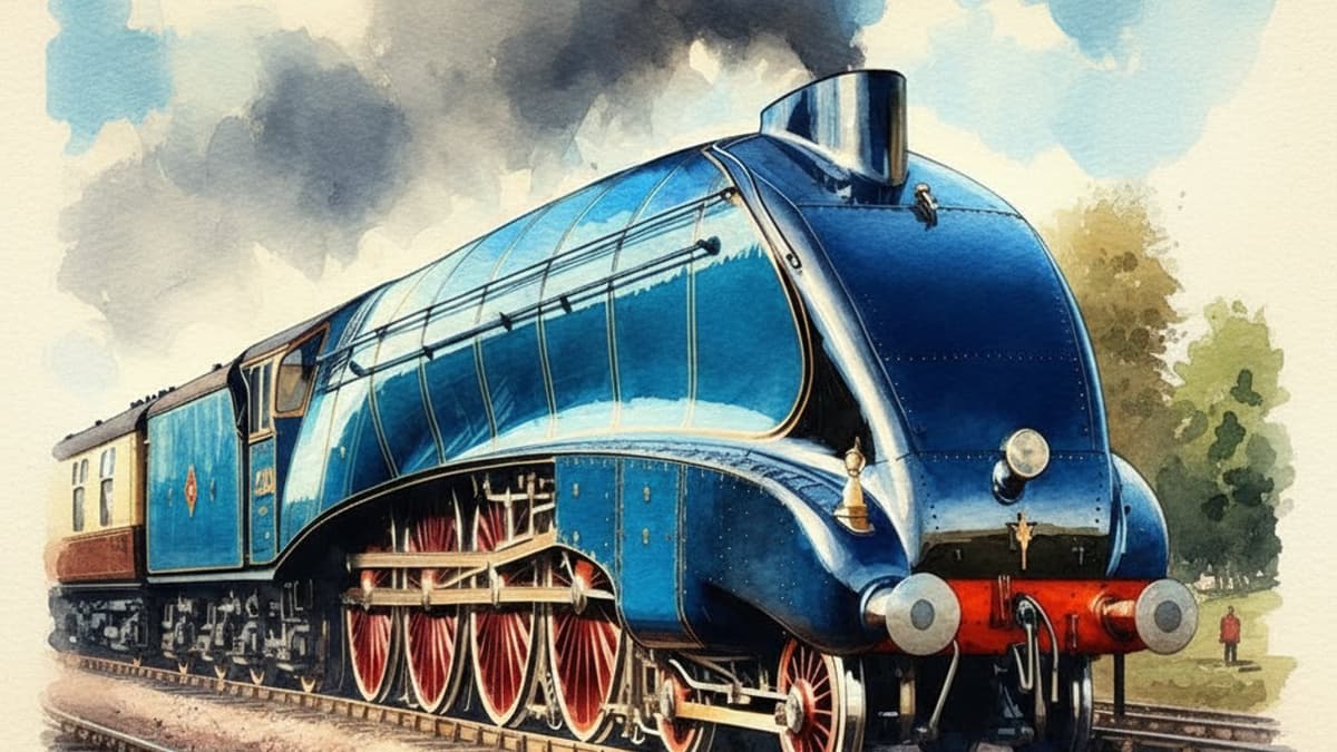Mallard — Steam train operated by Heritage Railways