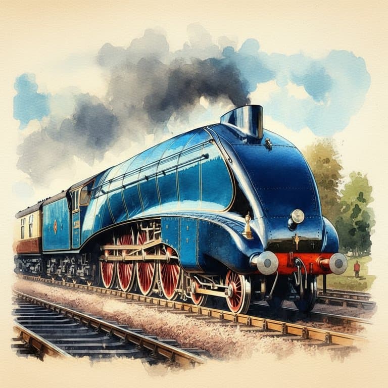 Mallard — Steam train