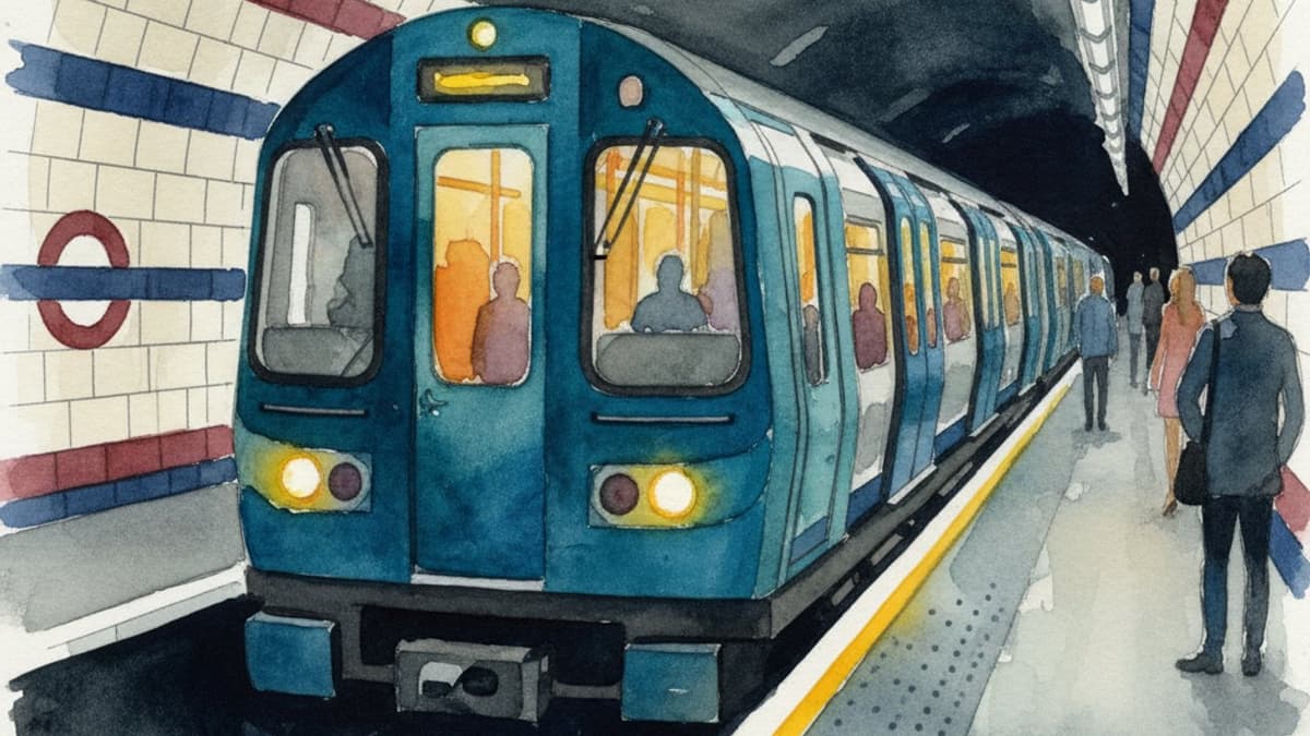 2009 Stock (Victoria) — Underground train operated by TfL / London Underground