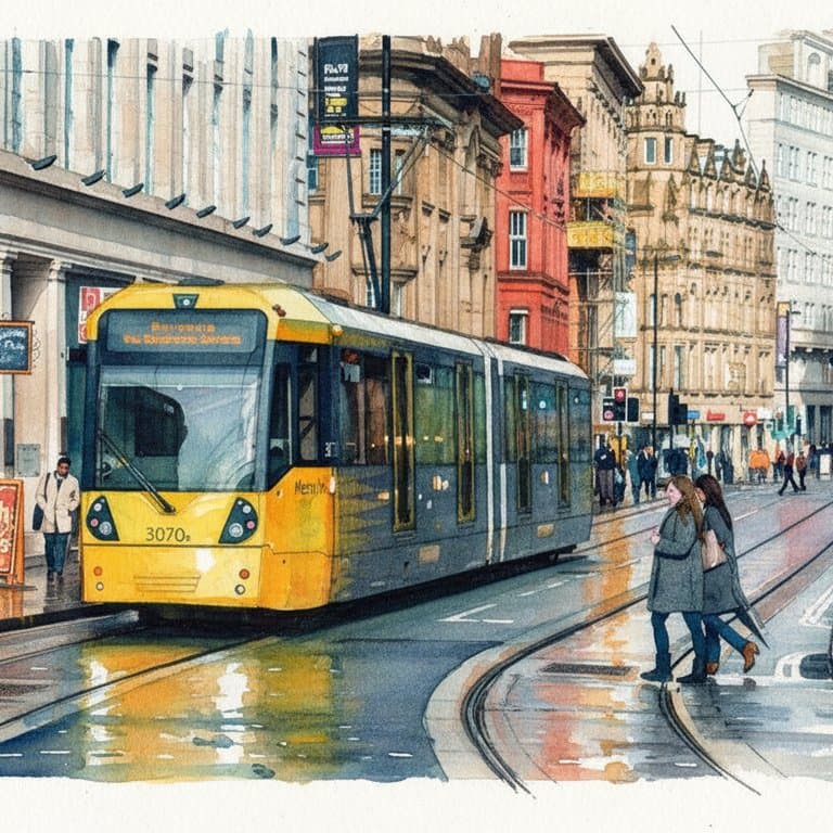 Metrolink M5000 — Tram train operated by Manchester Metrolink