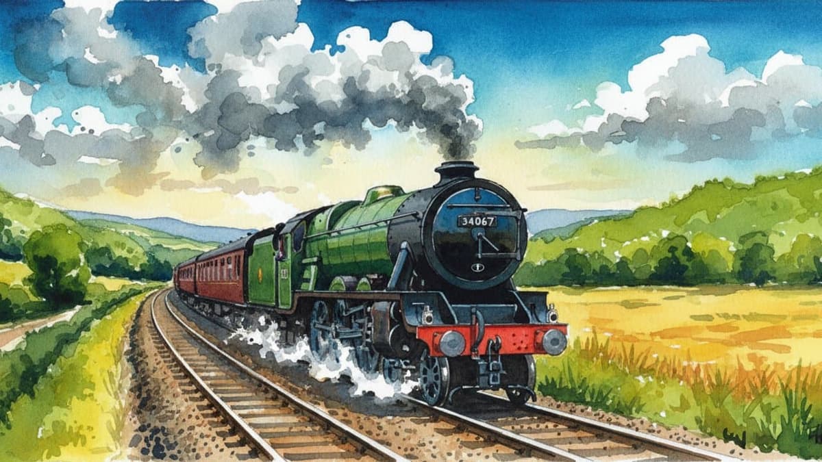 Tangmere (Battle of Britain) — Steam train operated by Heritage Railways