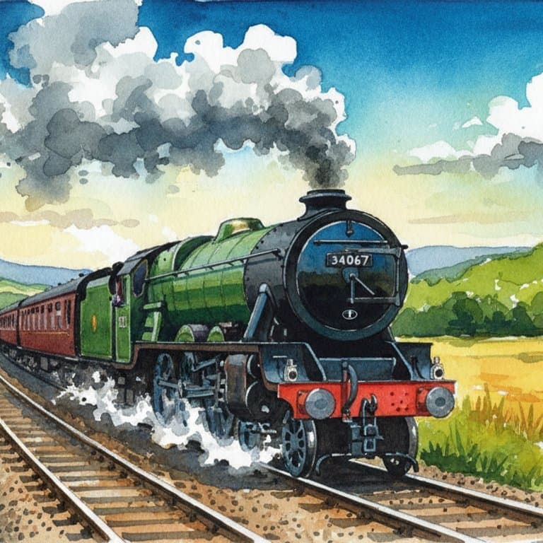 Tangmere (Battle of Britain) — Steam train operated by Heritage Railways