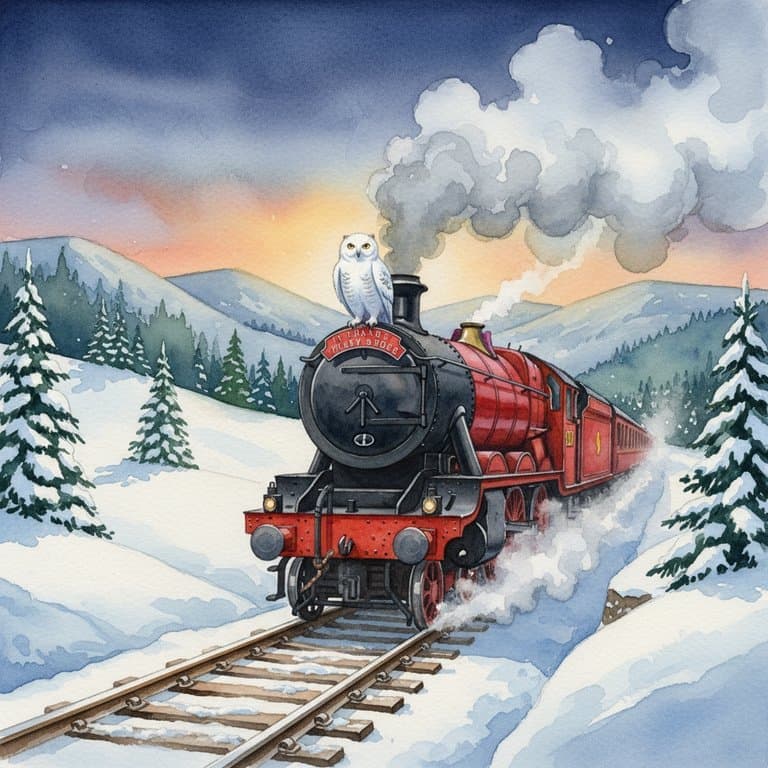 The Wizard Train — Steam train