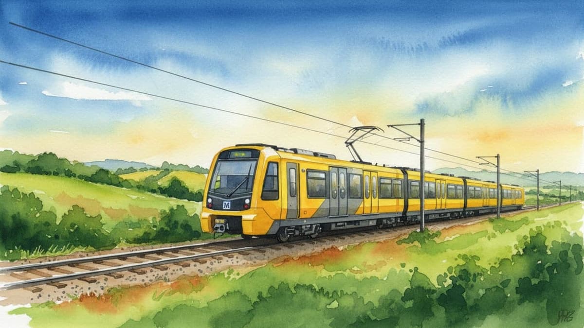 Tyne & Wear Metro (Stadler) — Tram train operated by Tyne & Wear Metro