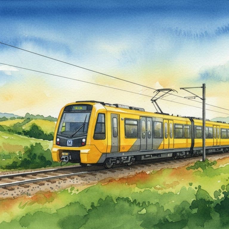Tyne & Wear Metro (Stadler) — Tram train operated by Tyne & Wear Metro