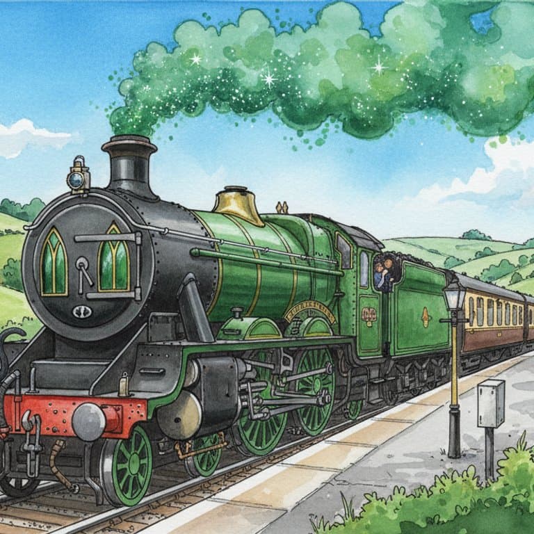 The Witch Train — Steam train