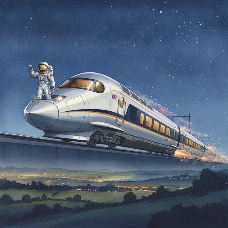 The Space Train, Electric train