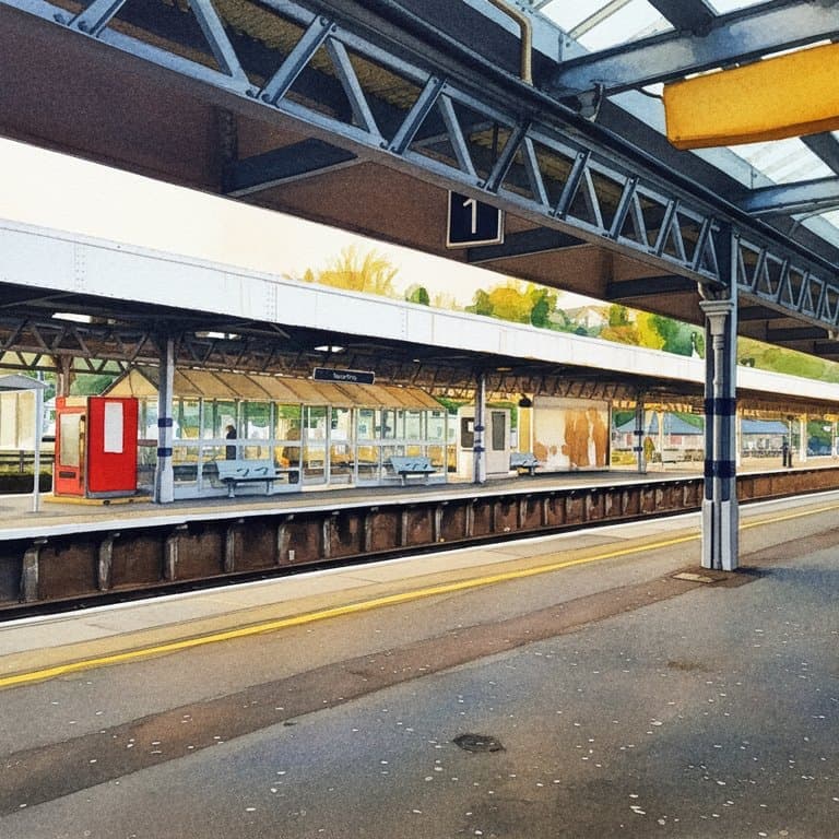 Dover Priory railway station in South England