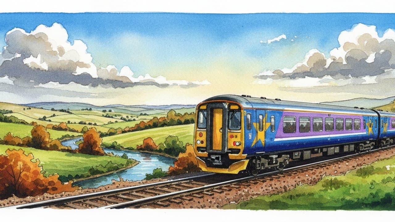 Class 153 Single Car — Diesel train operated by Northern Trains