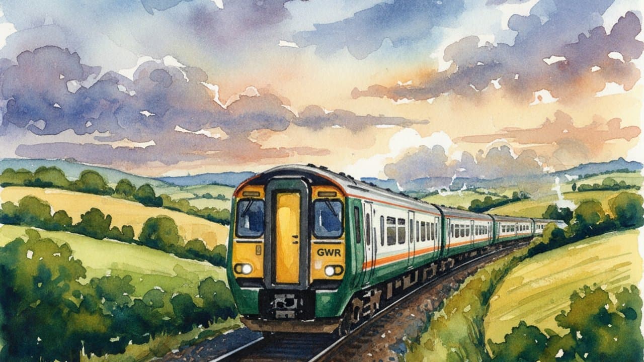 Class 166 Networker Turbo Express — Diesel train operated by Great Western Railway