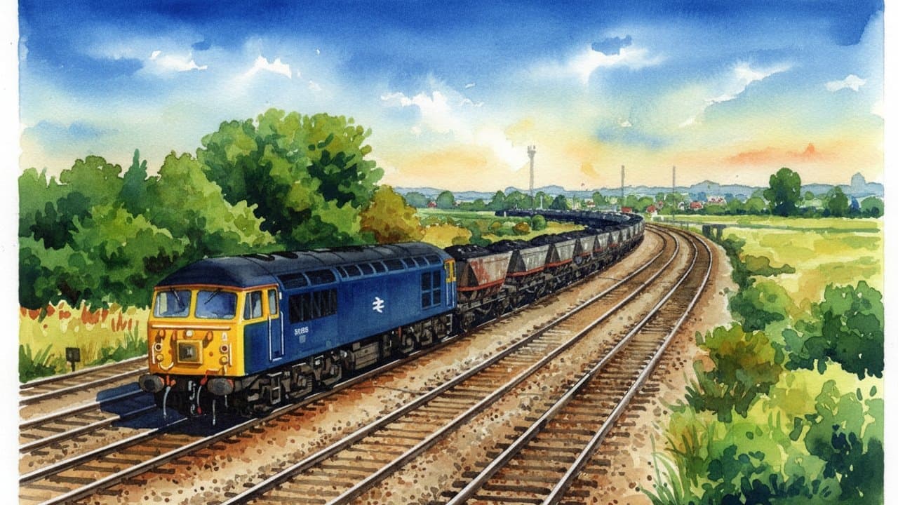 Class 56 Grid — Heritage train operated by Heritage Railways