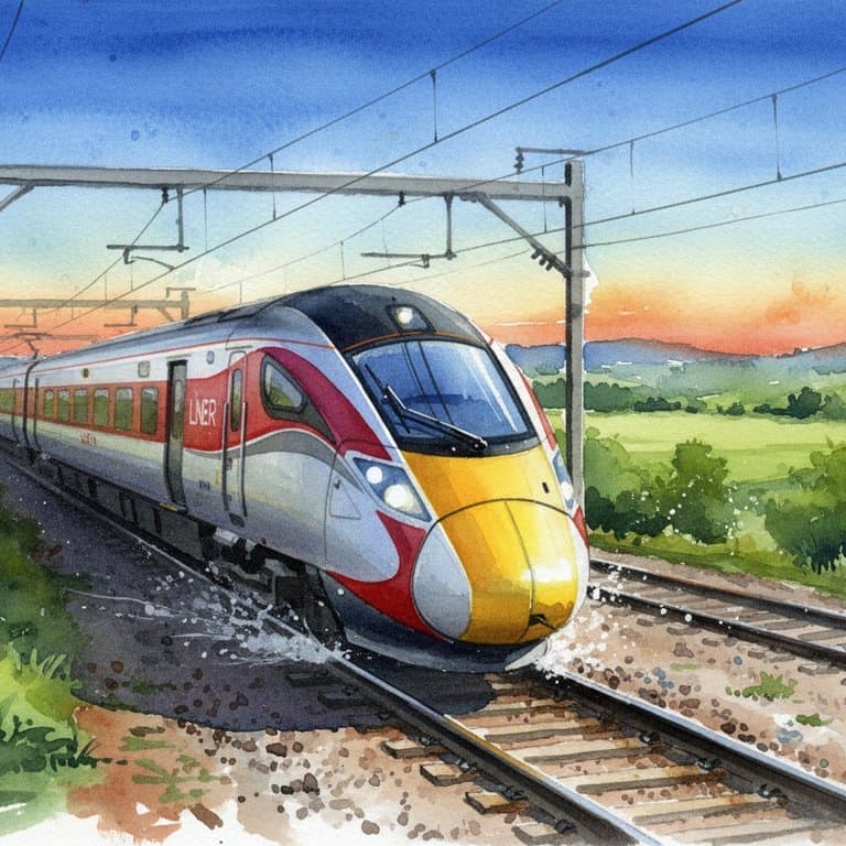 Rare rarity train card