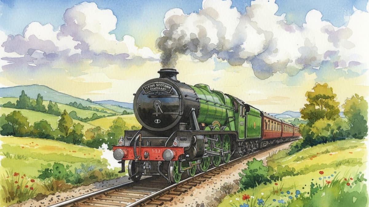 Flying Scotsman (Centenary) — Steam train operated by Heritage Railways