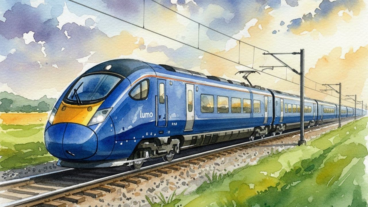 Class 803 Lumo — Electric train operated by Lumo