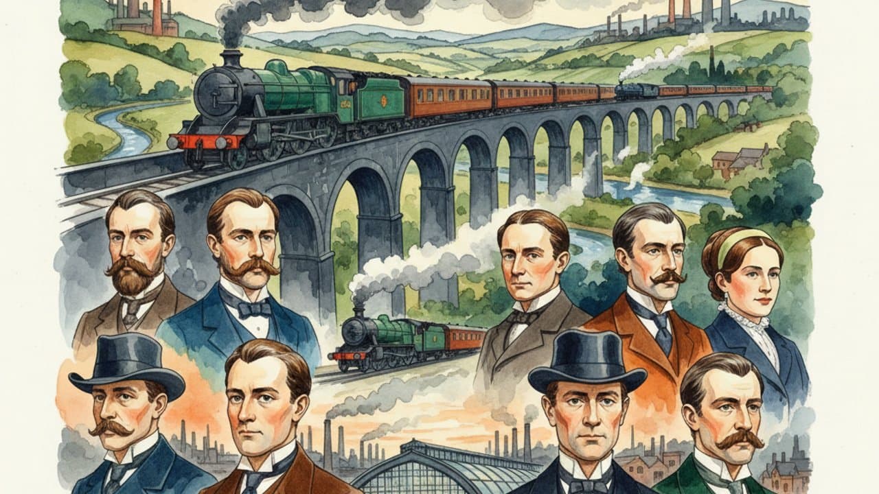 The Top 10 Railway Pioneers Who Built Britain's Train Network