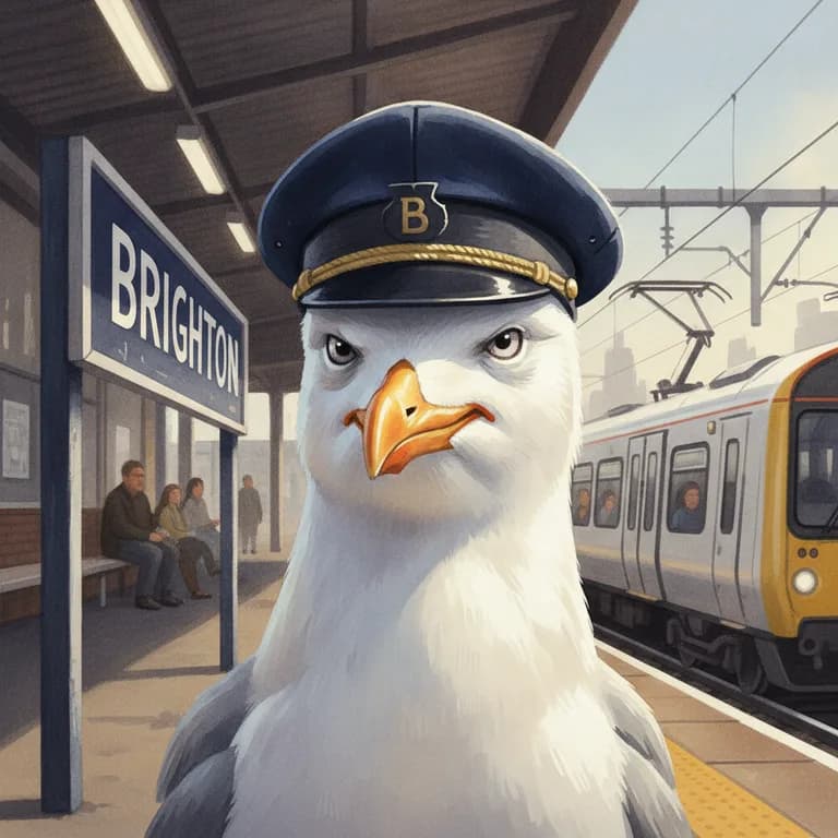 Steven, Station Master at Brighton