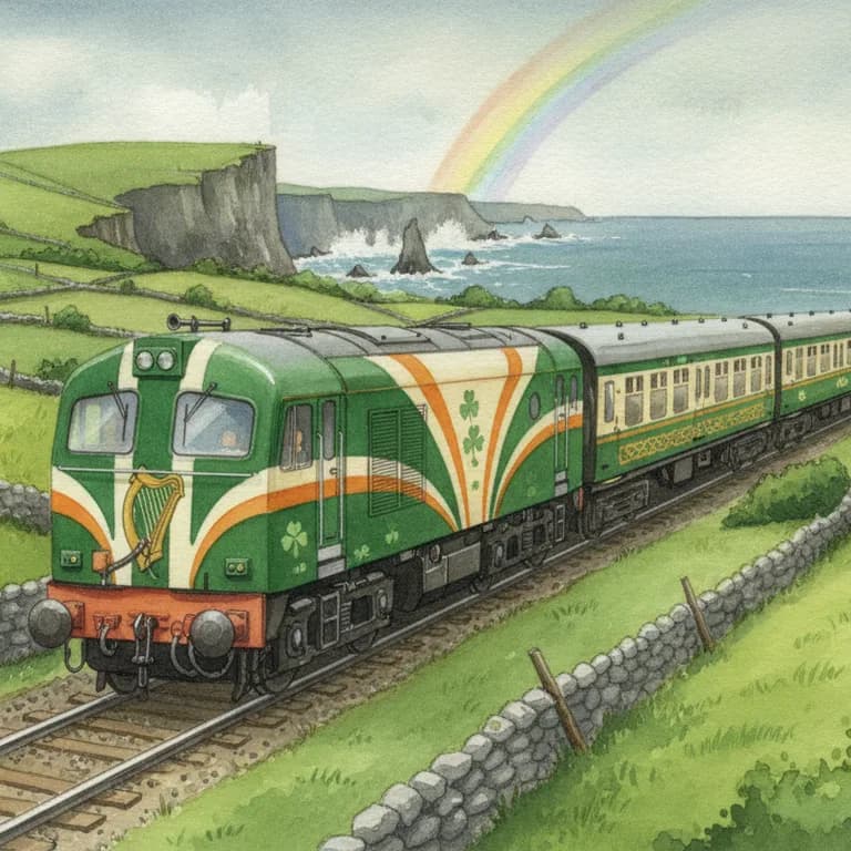 The Ireland Train, Diesel train