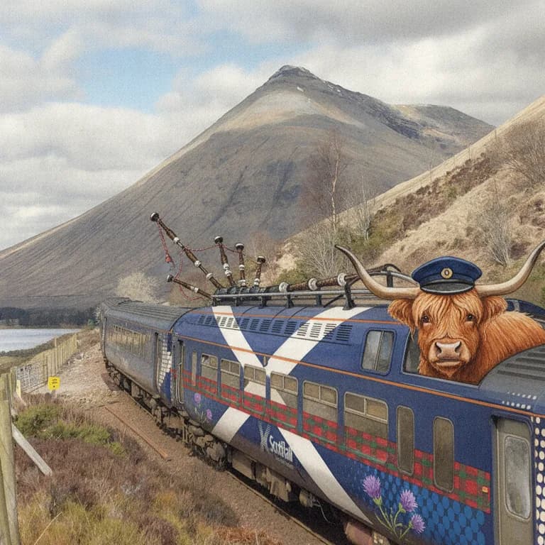 The Scotland Train, Electric train