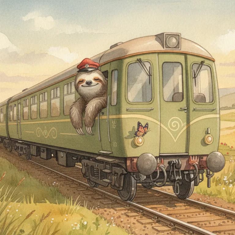 The Sloth Train, Diesel train