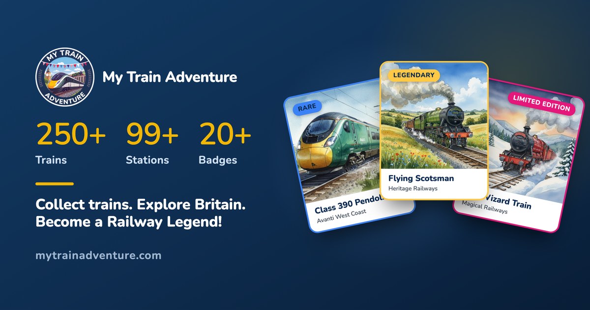 Trtiny Math Adventure Train My Train Adventure: Free UK Train Collecting Game
